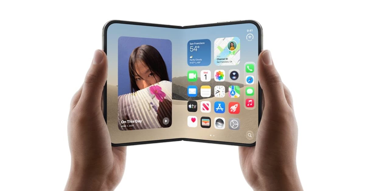 Apple Packs a 7.6-Inch Folding Screen Into the iPhone Duo, Unlocking Split-View Mobile Computing