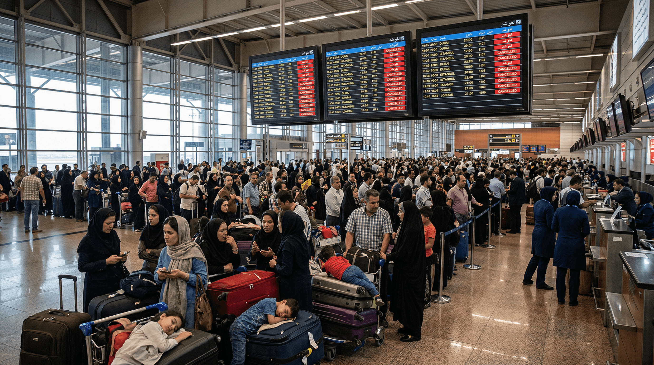 Illustration for: China Orders Immediate Iran Evacuation as Regional Tensions Reach Breaking Point